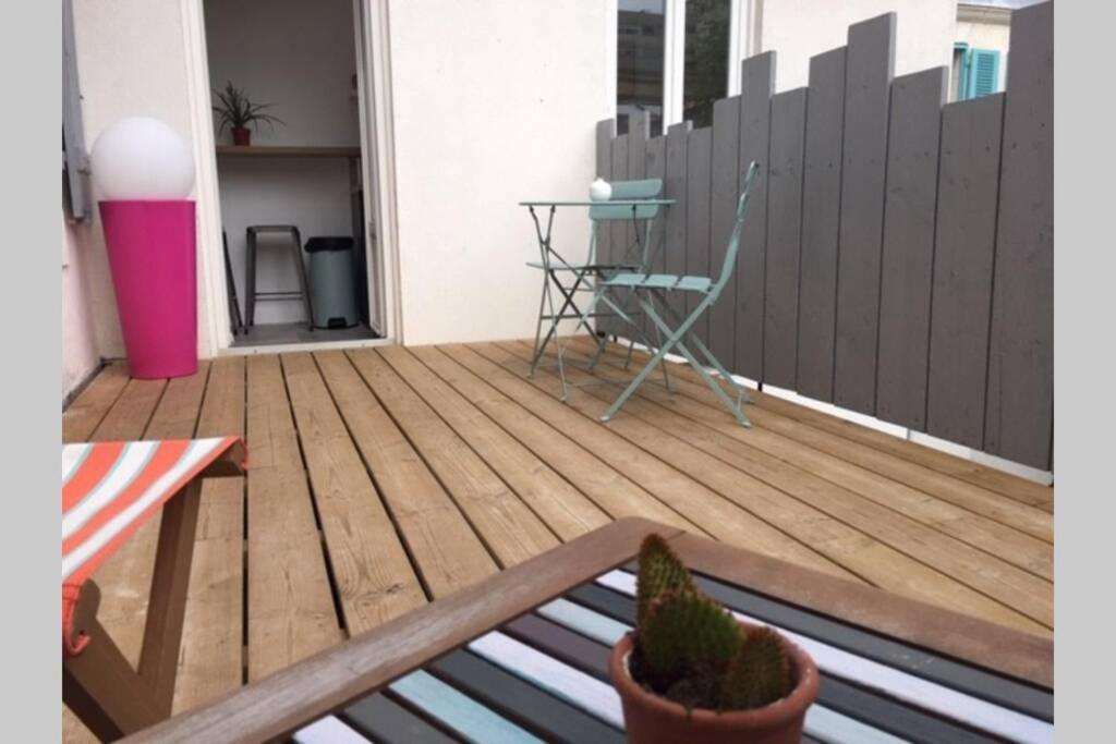 Appartement De Caractere Avec Terrasse. La Rochelle  Zewnętrze zdjęcie